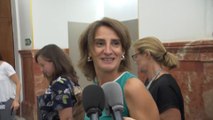 Teresa Ribera sobre Dolores Delgado
