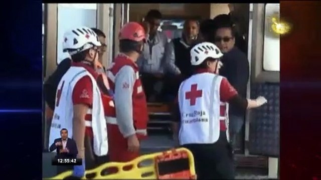 10 personas resultaron heridas tras el choque de dos vehículos