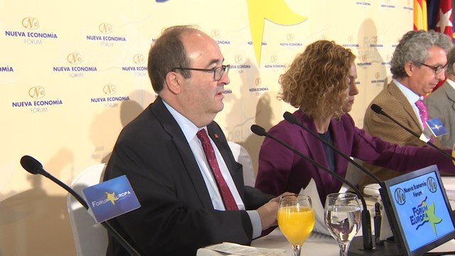 Iceta y Batet en desayuno informativo