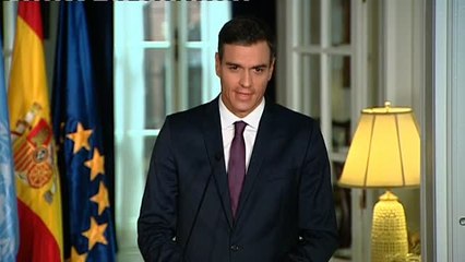 Pedro Sánchez: "No nos va a marcar la agenda un corrupto"