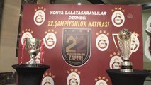 Galatasaray'ın şampiyonluk kupası Konya'da