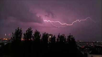 orage au Havre 18 juin 2019