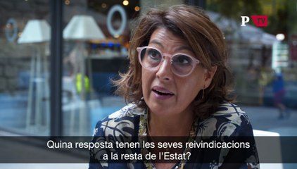 Laura Masvidal, sobre les seves reivindicacions a la resta de l'Estat