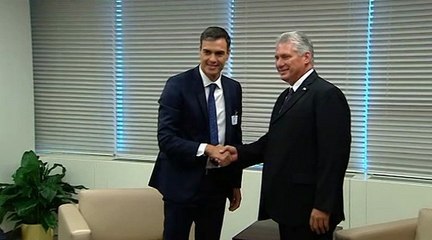 Sánchez y Díaz-Canel planean ya una visita oficial a Cuba