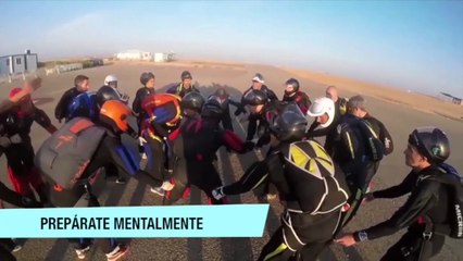 Patricia Olivares y Carlos Taylhardat te presenta los tips para un buen salto en paracaídas