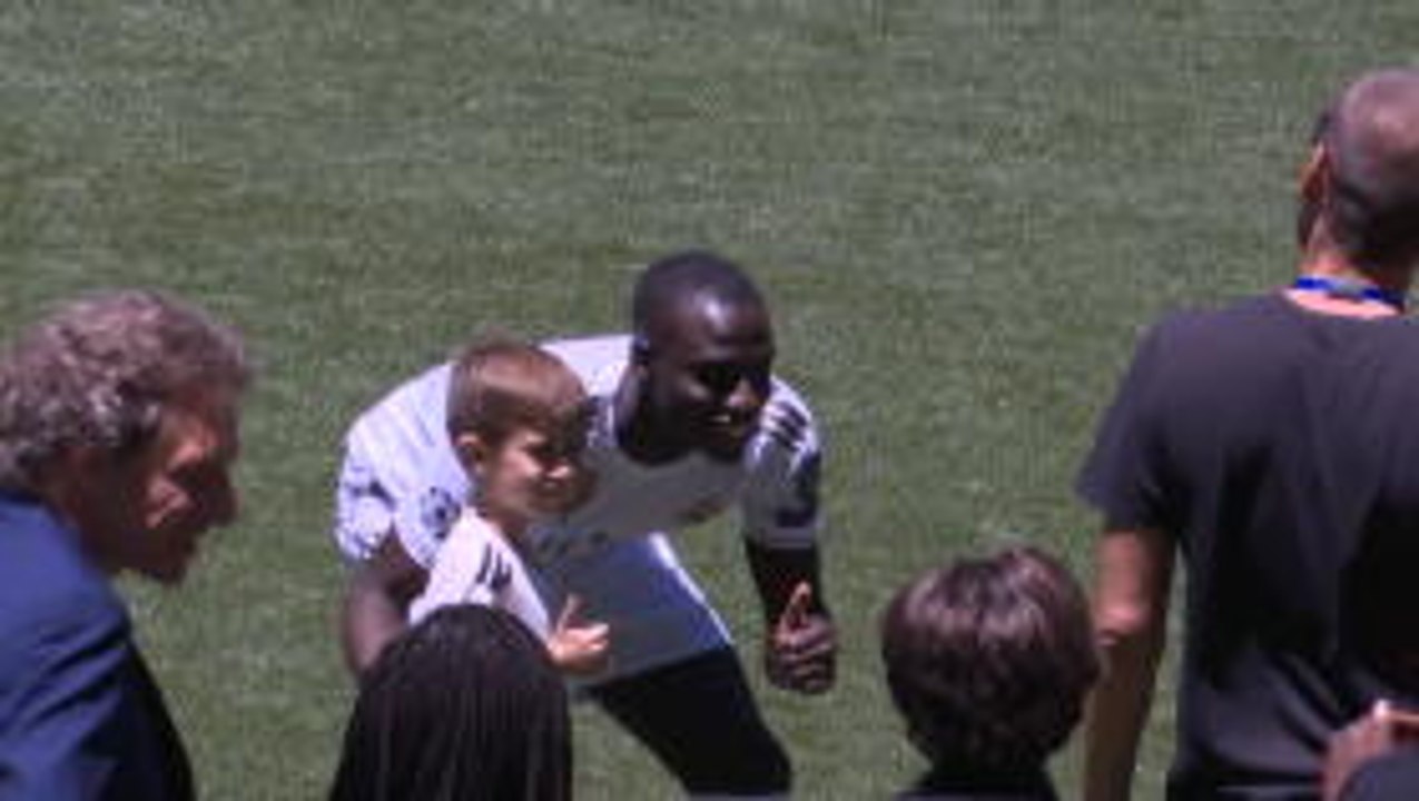 Real Madrid present new signing Ferland Mendy