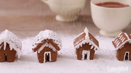 How to Make Mini Gingerbread Houses
