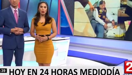 Pamela Acosta en 24 horas mediodia 19.06.2019
