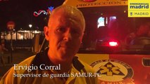 Emergencias interviene en fiestas de La Elipa por suceso con arma blanca