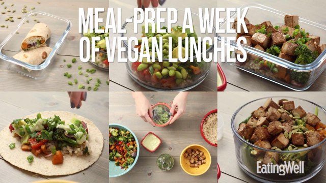 How to Meal-Prep A Week of Vegan Lunches