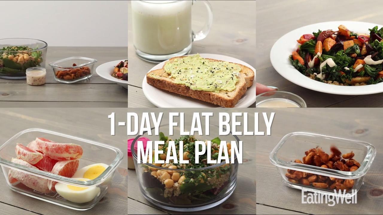 1-Day Flat Belly Meal Plan