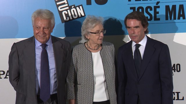 González y Aznar, orgullosos de pertenecer al régimen del 78