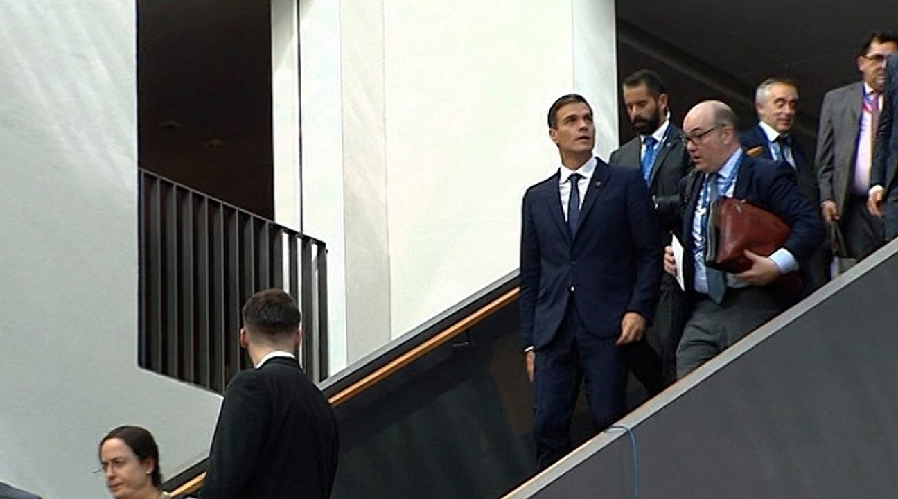 Líderes europeos en el Consejo Europeo Extraordinario