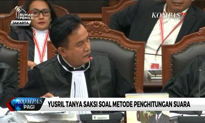Dicecar Yusril Ihza Soal Metode Penghitungan Suara, Saksi Prabowo Ungkap Pakai Kajian Sendiri