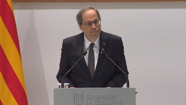 Torra pide la dimisión del presidente del CGPJ