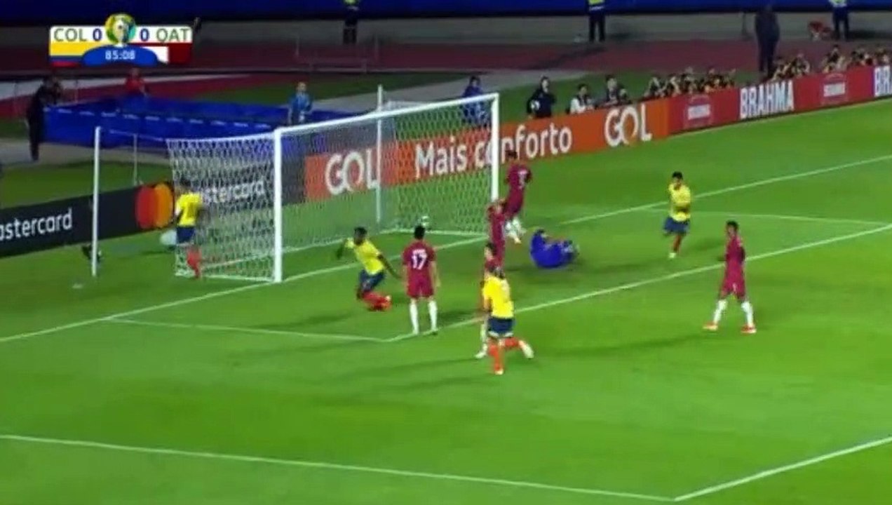 Colombia  1 -  0  Qatar  20-06-2019  Zapata D. (Rodriguez J.), Colombia Super Amazing Goal 86' SOUTH AMERICA: Copa América - Round 2