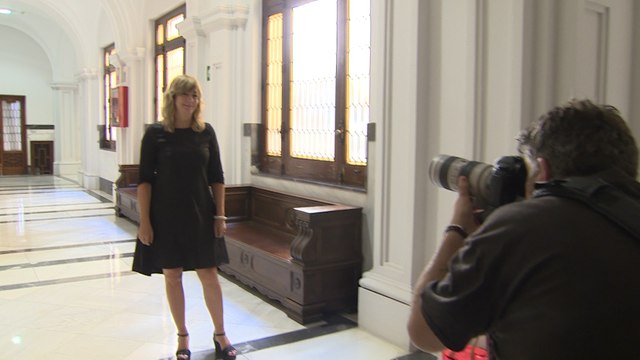 Ana Ollo asiste a la Conferencia para la Memoria Histórica