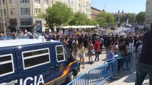 Manifestación de pensionistas en el Congreso