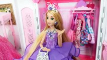 Snow White Rapunzel Princess doll Room Morning Routine الأميرة دمية غرفة نوم Princesa Boneca Quarto | Karla D.