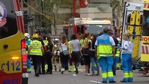 Un muerto y once heridos, dos de ellos en estado grave, tras derrumbarse parte de las obras del Hotel Ritz en Madrid