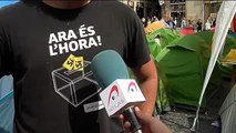 El Ayuntamiento de Barcelona planea hacer compatibles la acampada independentista y la Mercè
