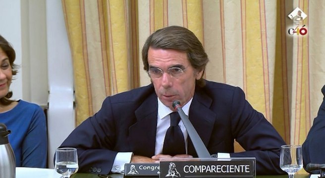 Aznar dice que se siente muy querido por su partido