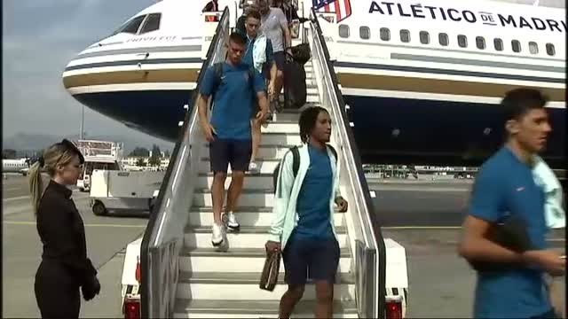 Griezmann, protagonista en la llegada del Atleti a Mónaco