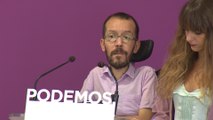 Podemos explica las negociaciones con el Gobierno