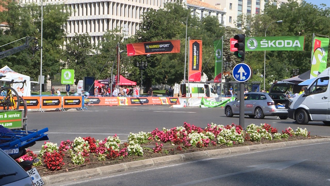 La Vuelta Ciclista a España finaliza en centro Madrid