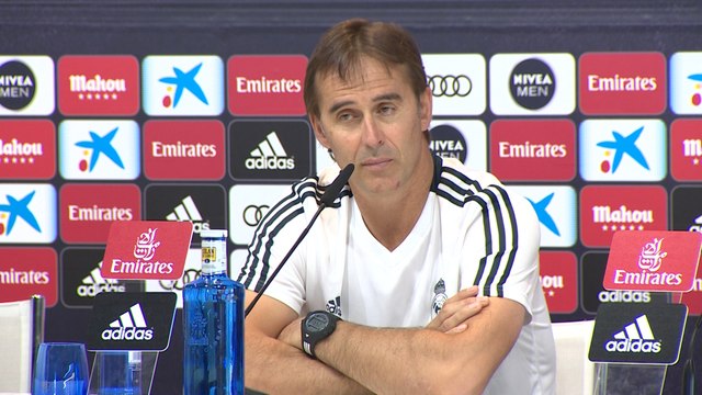 Lopetegui dice que sus jugadores están centrados para los próximos partidos