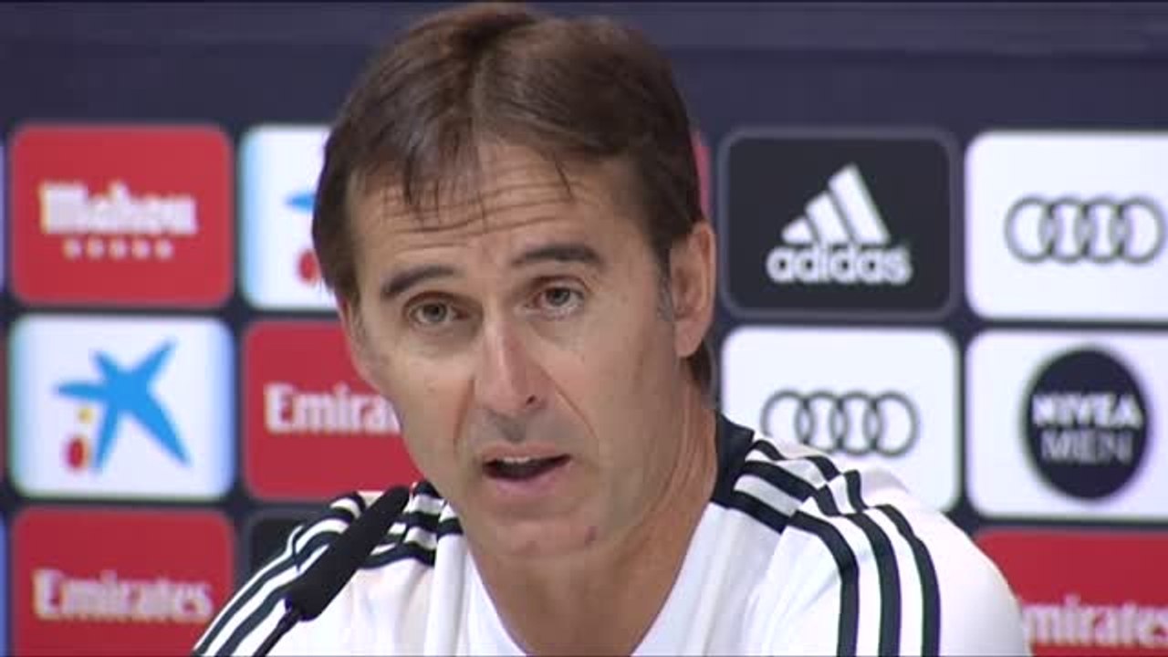 Lopetegui: "Tengo una plantilla equilibrada y preparada para una temporada larga y exigente"