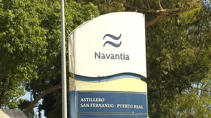 Factoría de astilleros de Navantia en San Fernando