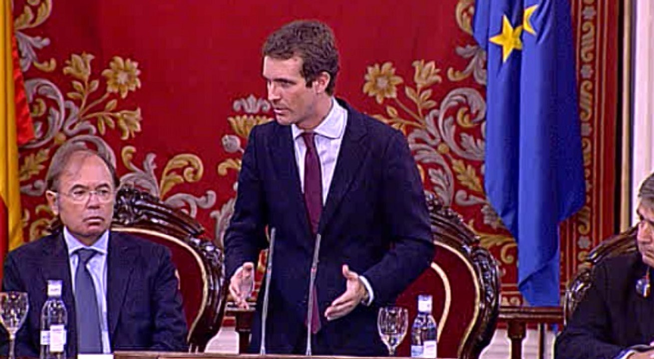 Casado: "Gobierno planteó no defender la integridad jurisdiccional española"