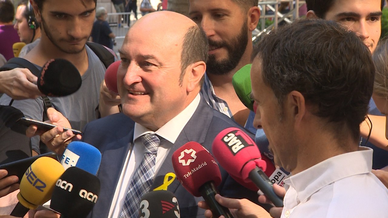 Ortuzar recomienda "diálogo" a los soberanistas