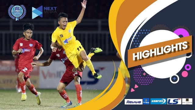 Tạt bóng xuất thần, U15 SHB Đà Nẵng chật vật đả bại U15 Tây Ninh với tỷ số tối thiểu | VFF Channel