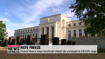 Fed keeps benchmark interest rate unchanged, but signals rate cuts in future