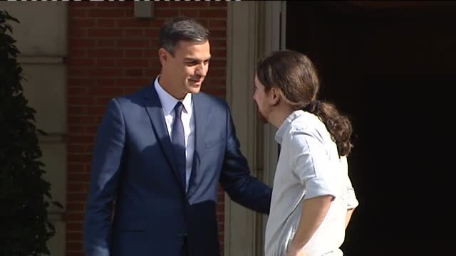 Sánchez e Iglesias, reunidos para negociar los Presupuestos