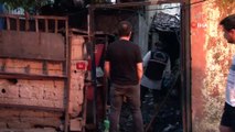 Fatih’te iki katlı ev alev alev böyle yandı: 1 ölü, 1 yaralı