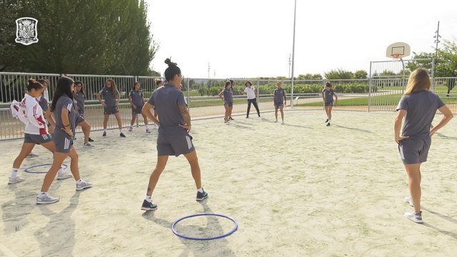 Selección Femenina se prepara antes del partido ante Serbia