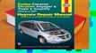 [Read] Dodge Caravan Chrysler Voyager & Town & Country: 2003 thru 2007  For Trial