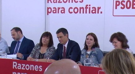 Reunión de la Ejecutiva Federal del PSOE