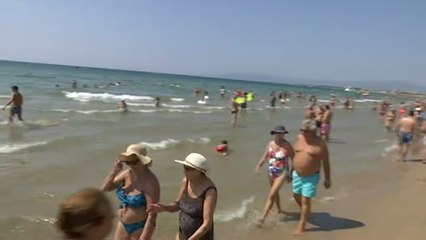 Tải video: La llegada de turistas extranjeros cae un 4,9% en julio