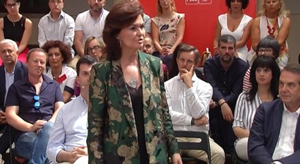Calvo pide a los partidos "arrimar el hombro" con Cataluña