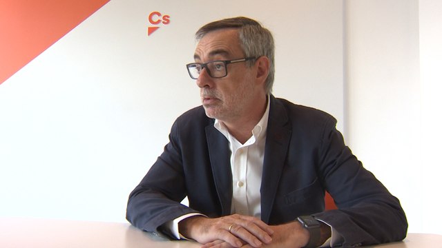 Villegas durante una entrevista para Europa Press