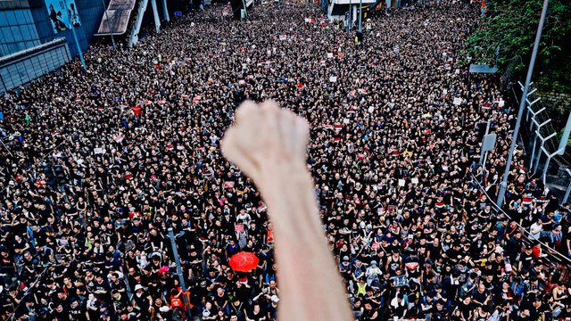 Incredible Timelapse of MASSIVE Hong Kong Protests Against Extradition
