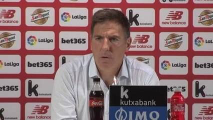 Berizzo: "Lo más conveniente es que no se suspenda el partido"