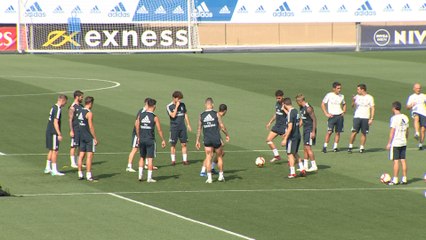 Entrenamiento del Real Madrid