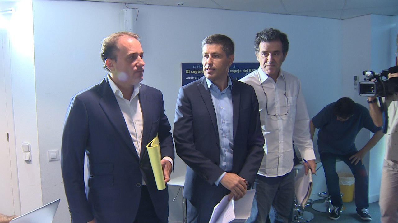 Rueda de prensa de Sociedad Civil Catalana