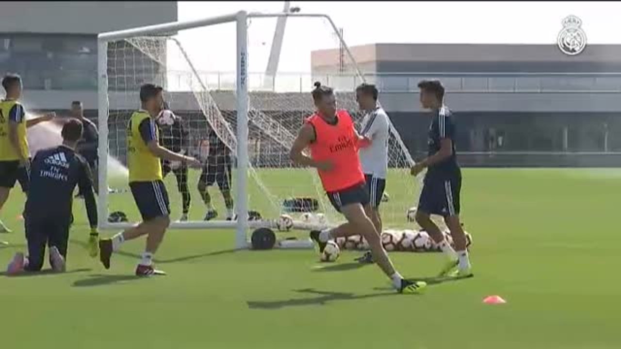 El Real Madrid continúa la puesta a punto para el partido contra el Leganés