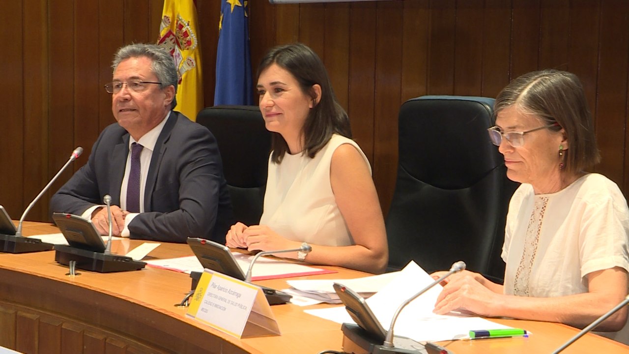 Montón en un acto del Observatorio de Salud de la Mujer